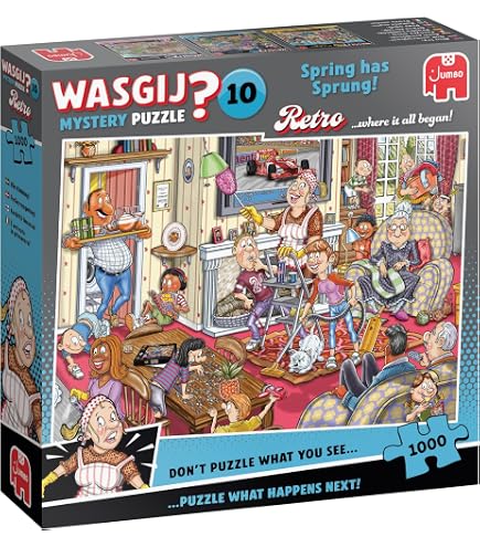 Amazon.com: Jumbo, Wasgij, Retro Mystery 5 - Sunday Lunch!, Unique